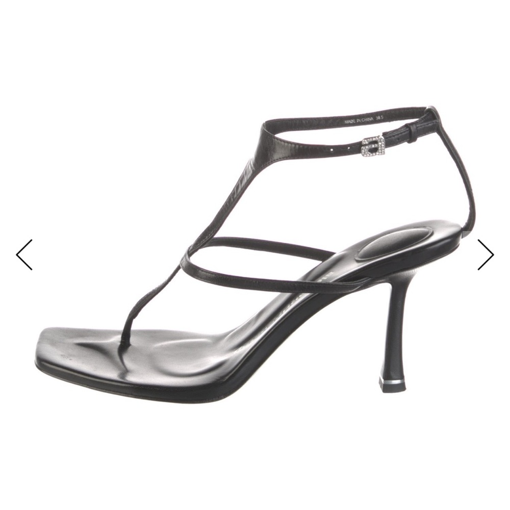 Alexander Wang Black Strappy Heels